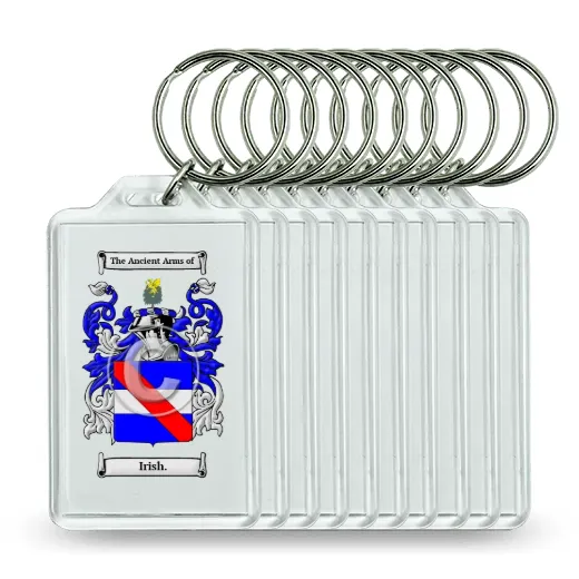 Irish. Set of 10 Keychains