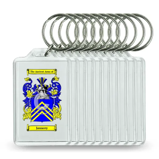 Jauncey Set of 10 Keychains