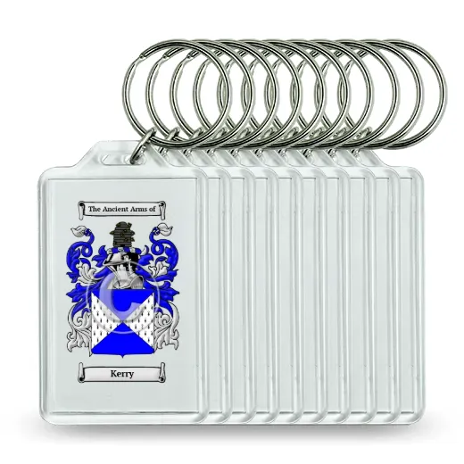 Kerry Set of 10 Keychains