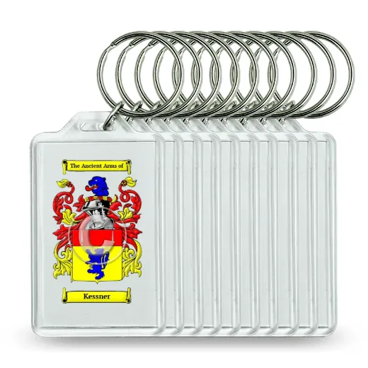 Kessner Set of 10 Keychains