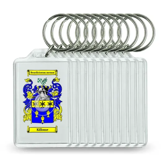 Killome Set of 10 Keychains