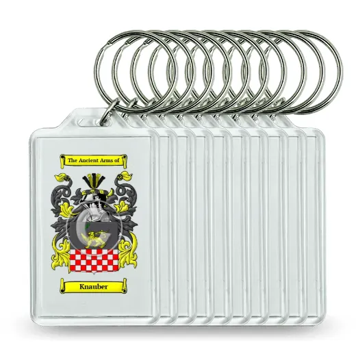 Knauber Set of 10 Keychains