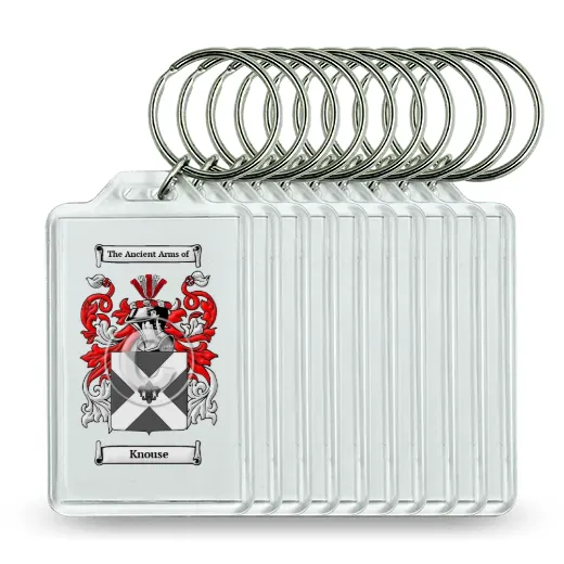 Knouse Set of 10 Keychains