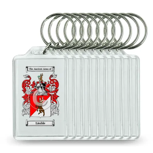 Läuble Set of 10 Keychains