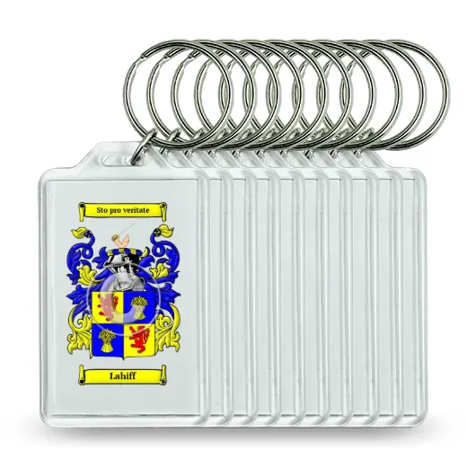 Lahiff Set of 10 Keychains