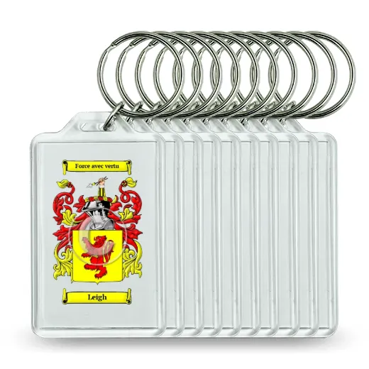 Leigh Set of 10 Keychains