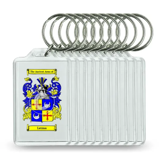 Lerma Set of 10 Keychains