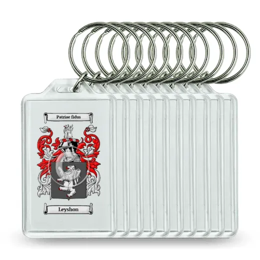 Leyshon Set of 10 Keychains