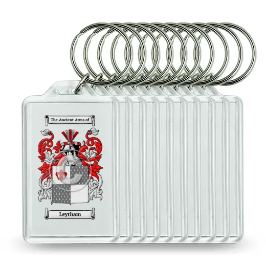 Leytham Set of 10 Keychains