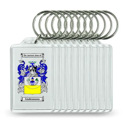 Lindenmann Set of 10 Keychains