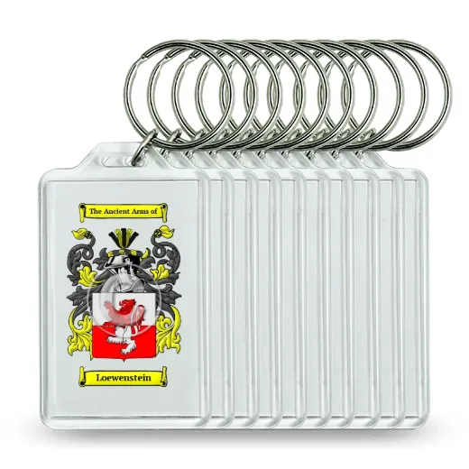 Loewenstein Set of 10 Keychains