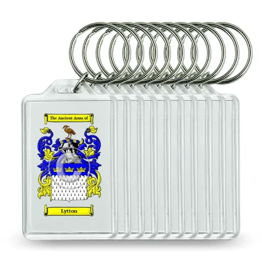 Lytton Set of 10 Keychains