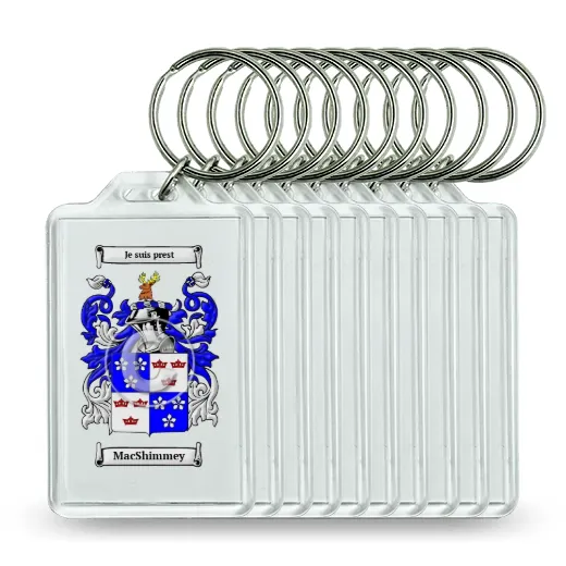 MacShimmey Set of 10 Keychains