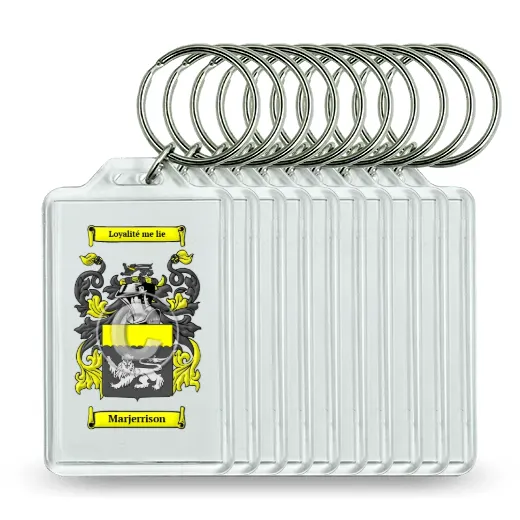 Marjerrison Set of 10 Keychains