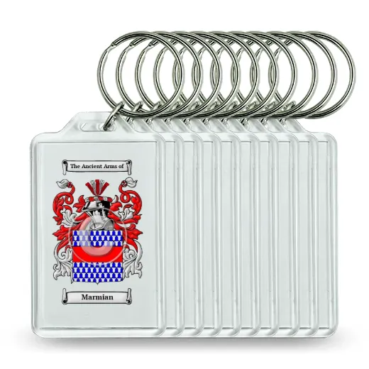 Marmian Set of 10 Keychains