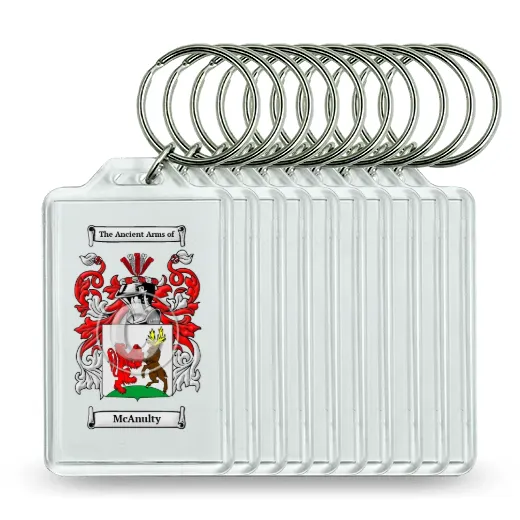 McAnulty Set of 10 Keychains