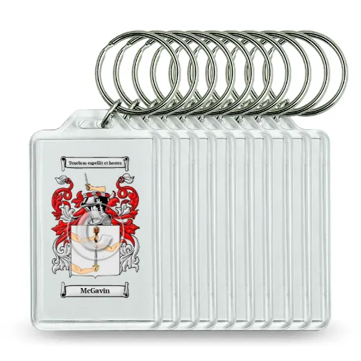 McGavin Set of 10 Keychains