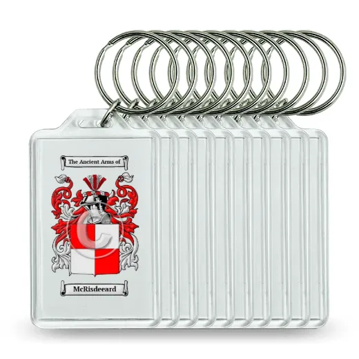 McRisdeeard Set of 10 Keychains