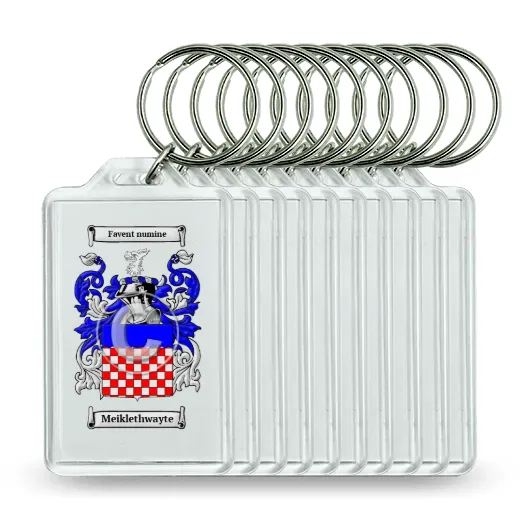 Meiklethwayte Set of 10 Keychains