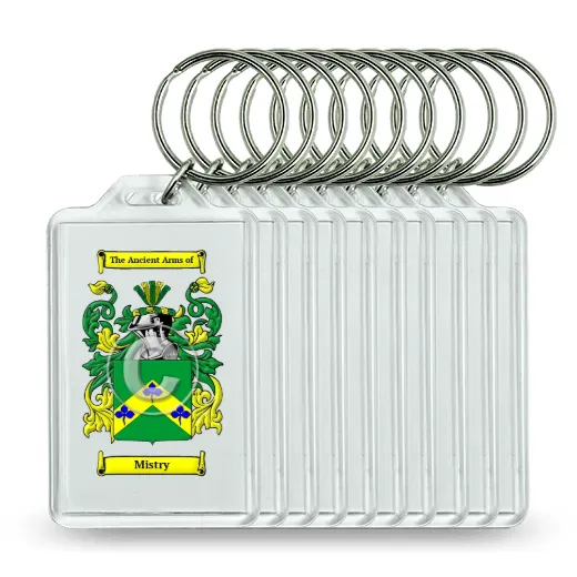 Mistry Set of 10 Keychains