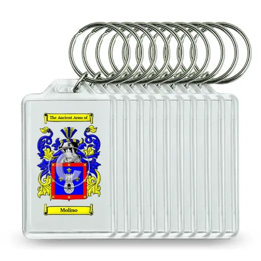 Molino Set of 10 Keychains