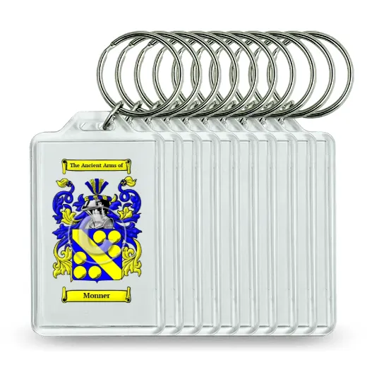 Monner Set of 10 Keychains