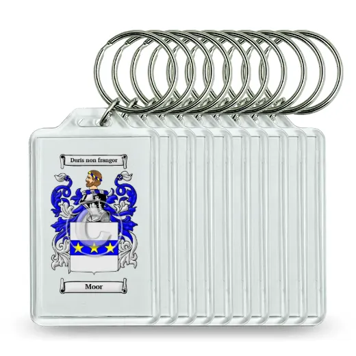 Moor Set of 10 Keychains