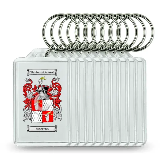 Moreton Set of 10 Keychains