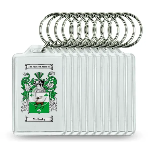 Mullarky Set of 10 Keychains