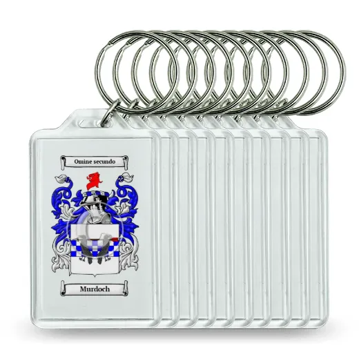 Murdoch Set of 10 Keychains