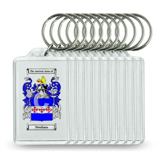 Newham Set of 10 Keychains