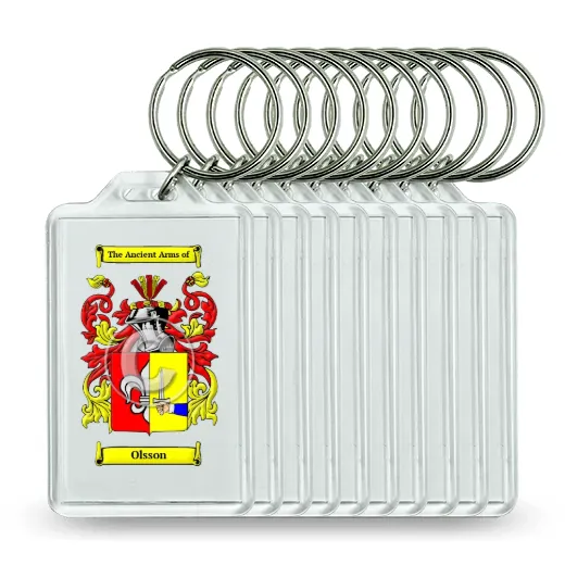 Olsson Set of 10 Keychains