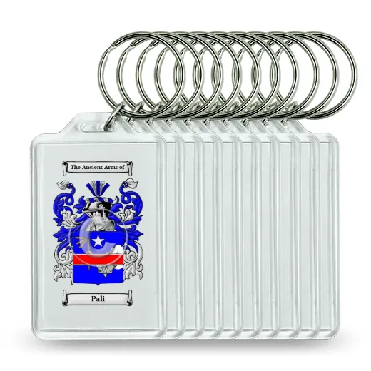 Pali Set of 10 Keychains