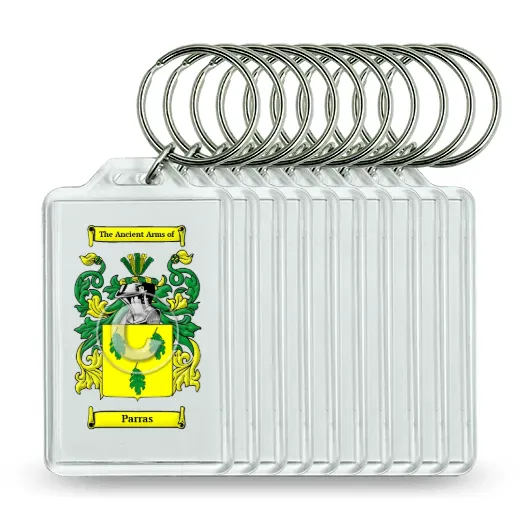 Parras Set of 10 Keychains