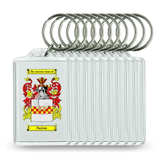 Partow Set of 10 Keychains
