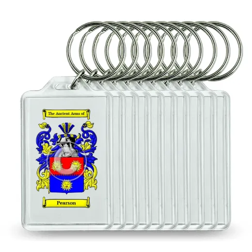 Pearson Set of 10 Keychains