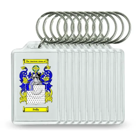 Pelly Set of 10 Keychains