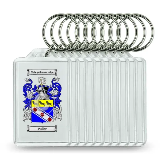 Puller Set of 10 Keychains