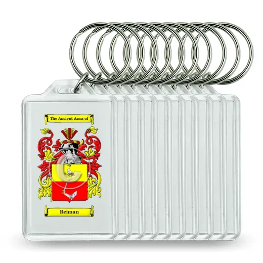 Reiman Set of 10 Keychains