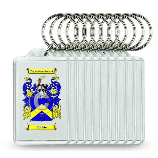 Robbie Set of 10 Keychains