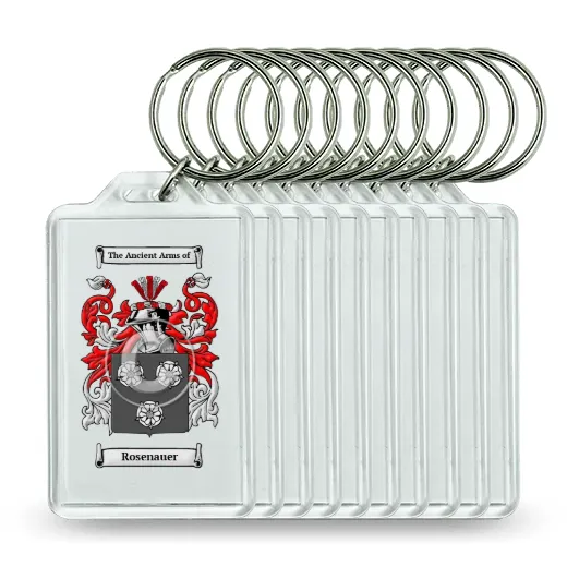 Rosenauer Set of 10 Keychains