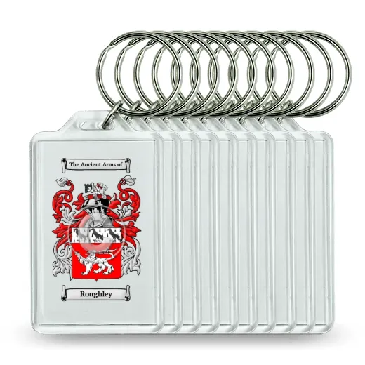 Roughley Set of 10 Keychains