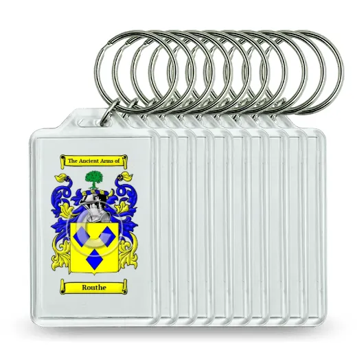 Routhe Set of 10 Keychains