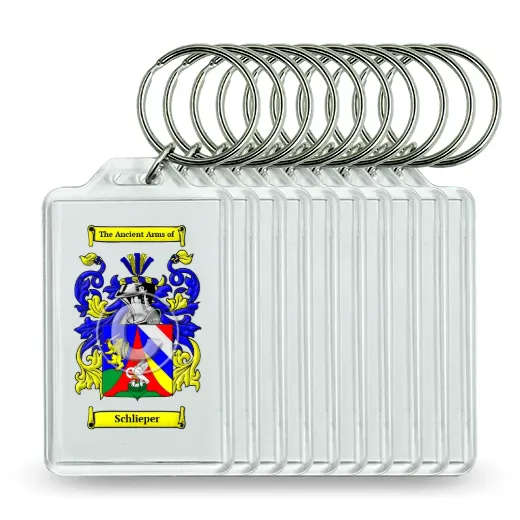 Schlieper Set of 10 Keychains