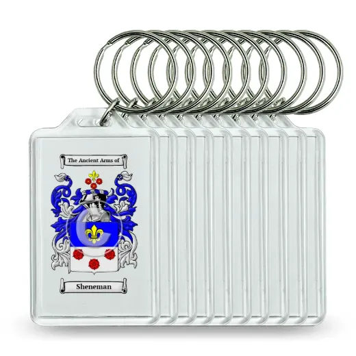 Sheneman Set of 10 Keychains