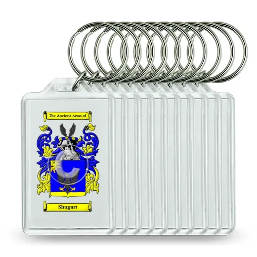 Shugart Set of 10 Keychains