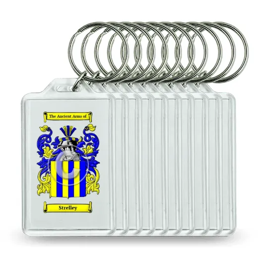 Strelley Set of 10 Keychains