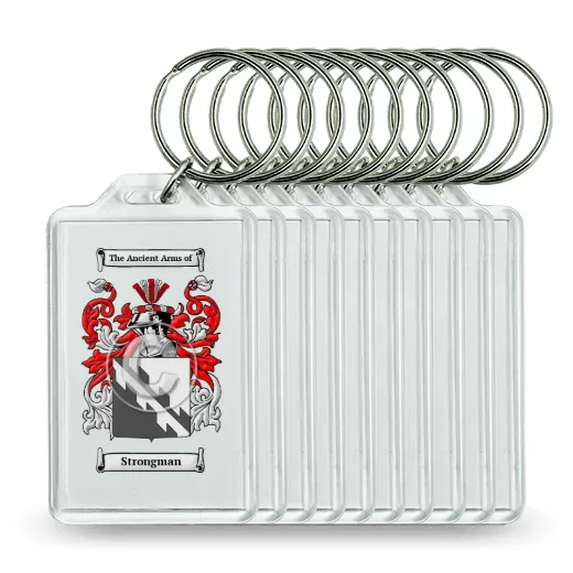 Strongman Set of 10 Keychains