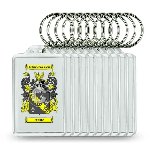 Stubbe Set of 10 Keychains