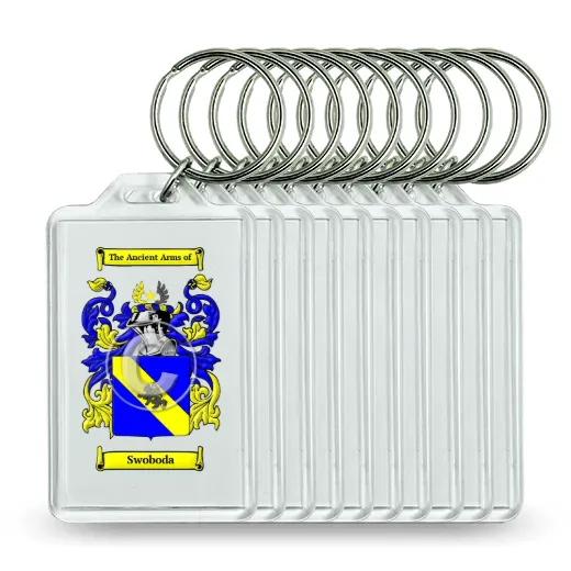 Swoboda Set of 10 Keychains